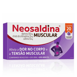 Neosaldina Muscular 300mg + 35mg + 50mg Comprimido Revestido - Caixa com 20 Comprimidos